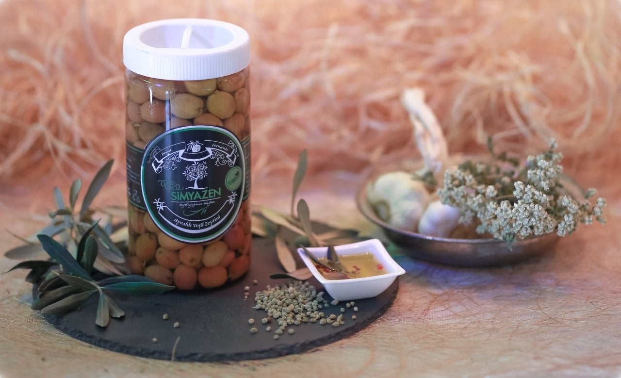 Yeşil Çizik Zeytin (M) 1 KG