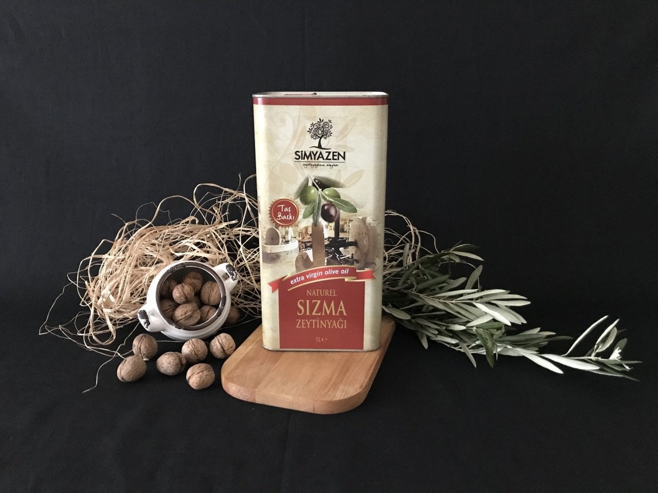 TAŞ BASKI ZEYTİNYAĞI 5 LİTRE